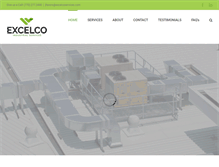 Tablet Screenshot of excelcoservices.com